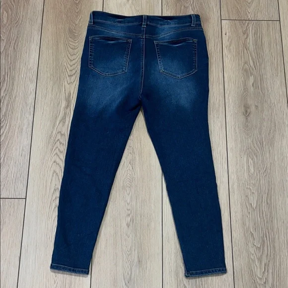 NWOT - Wax Jean Collection Style # 90241 Women’s Deep Indigo Skinny Jeans - Picture 10 of 15